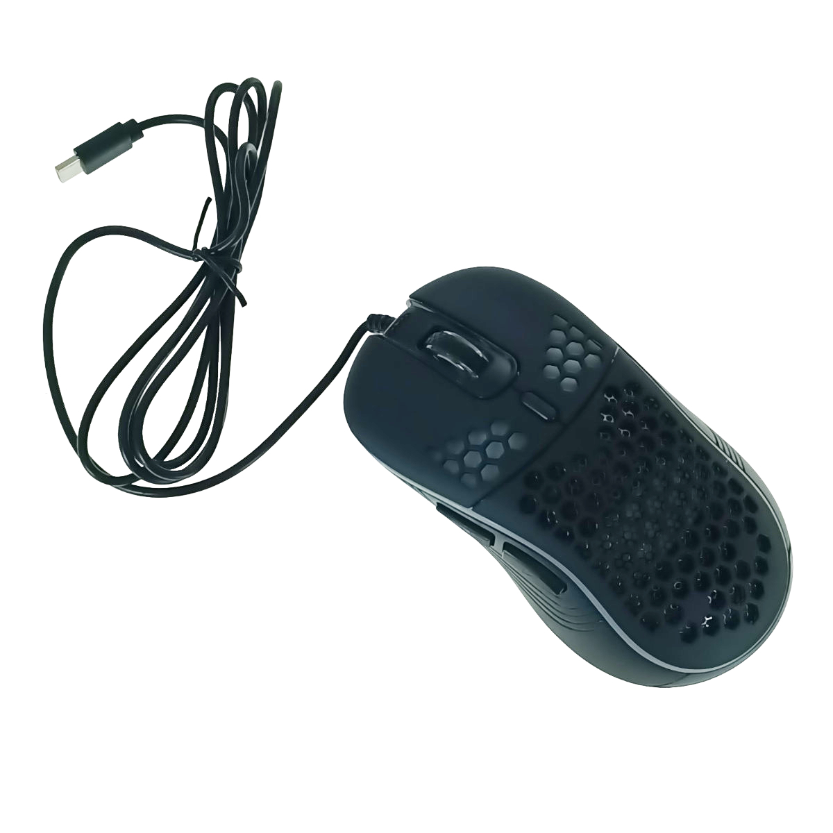 Mouse gaming USB-C, Esperanza Anteros 93841, cablu 1.25m, 6D, RGB, 800-2400 DPI, negru [1]