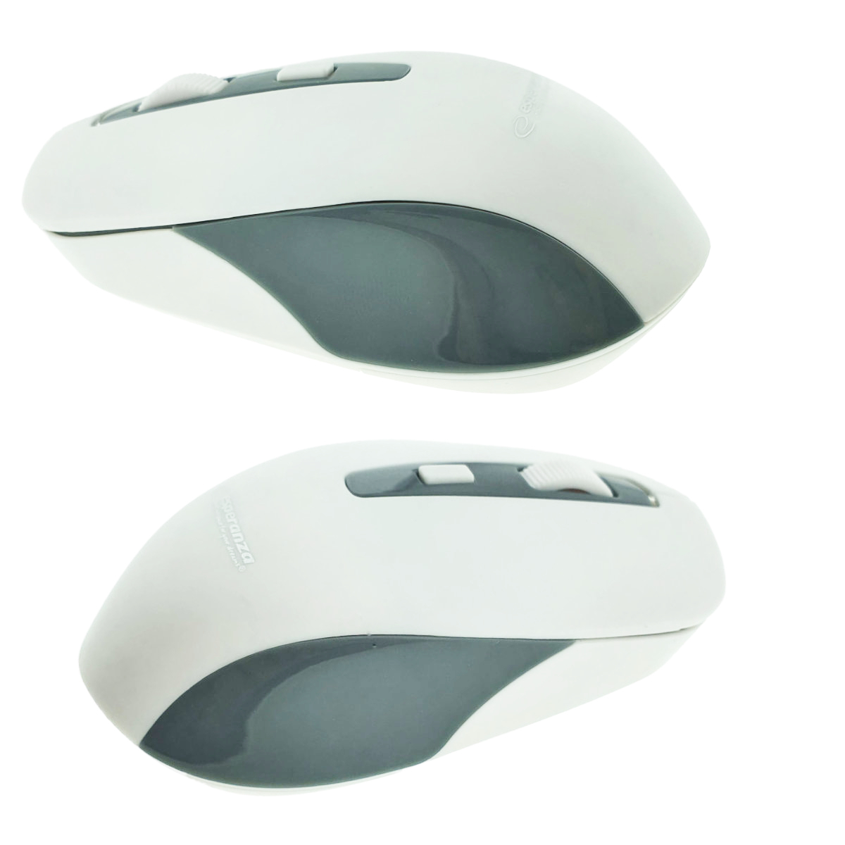 Mouse optic fara fir, 4D, Bluetooth v.5.0, Esperanza Sargas 94668, 105 x 60 x 35 mm, 1600 DPI, alb cu gri [2]