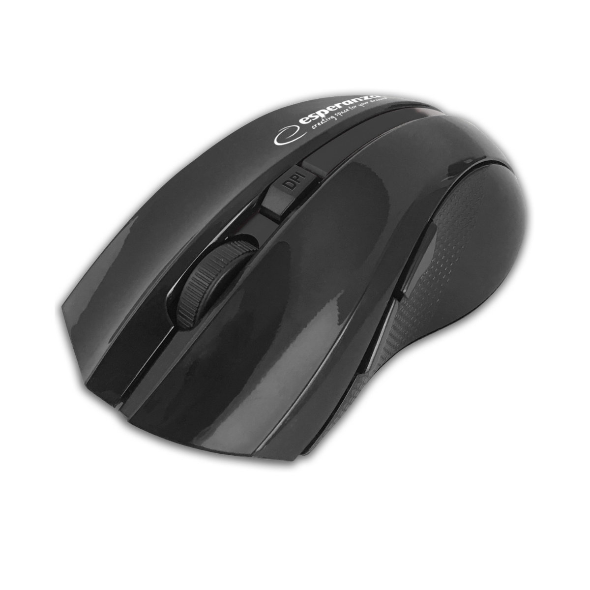 Mouse optic fara fir, 6D, Bluetooth v.5.0, Esperanza Virgo 94660, 120 x 70 x 40 mm, 1600 DPI, negru [1]