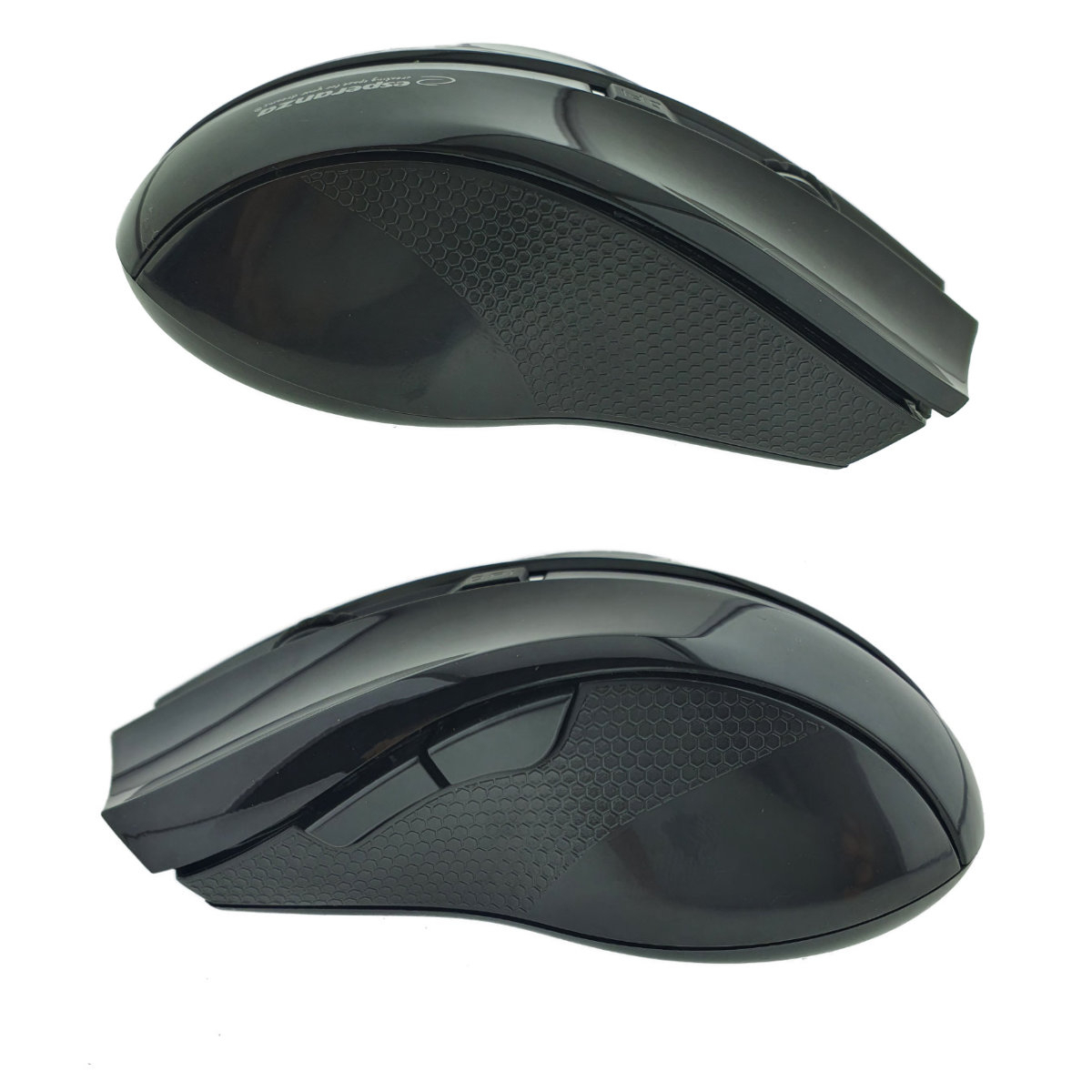 Mouse optic fara fir, 6D, Bluetooth v.5.0, Esperanza Virgo 94664, 120 x 70 x 40 mm, 1600 DPI, negru cu argintiu [3]