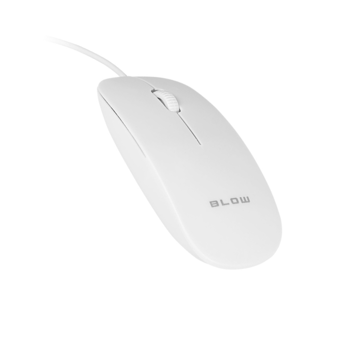 Mouse optic USB, BLOW MP-30, 1000DPI, cablu USB de 1.5m, alb [1]