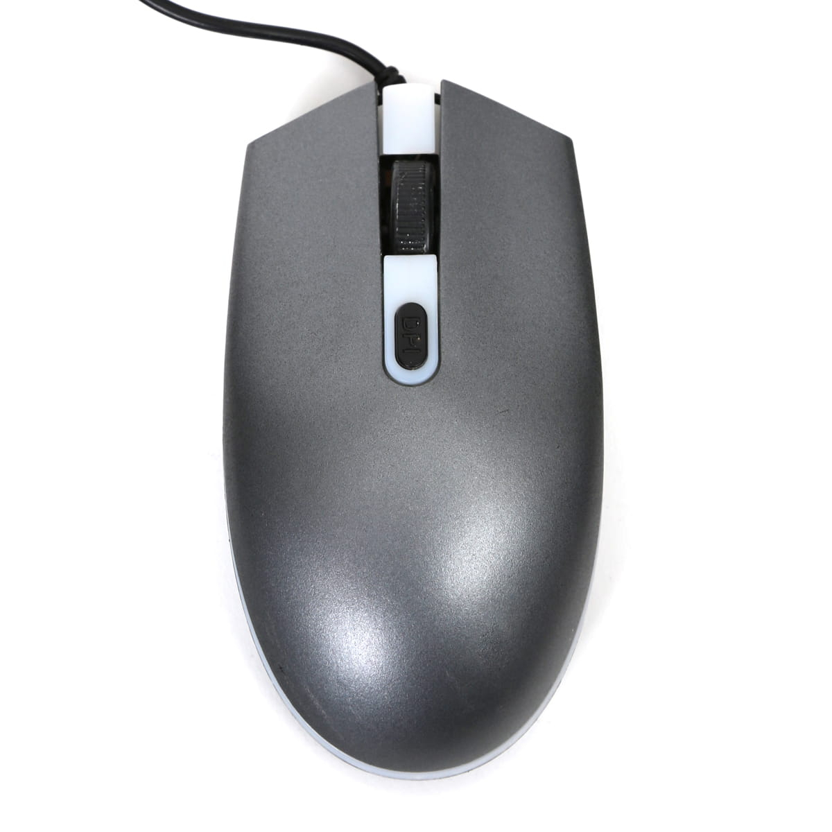 Mouse optic USB pe cablu, Omega 45541, 4 butoane, 2000DPI, cablu de 1.5m lungime, gri [5]