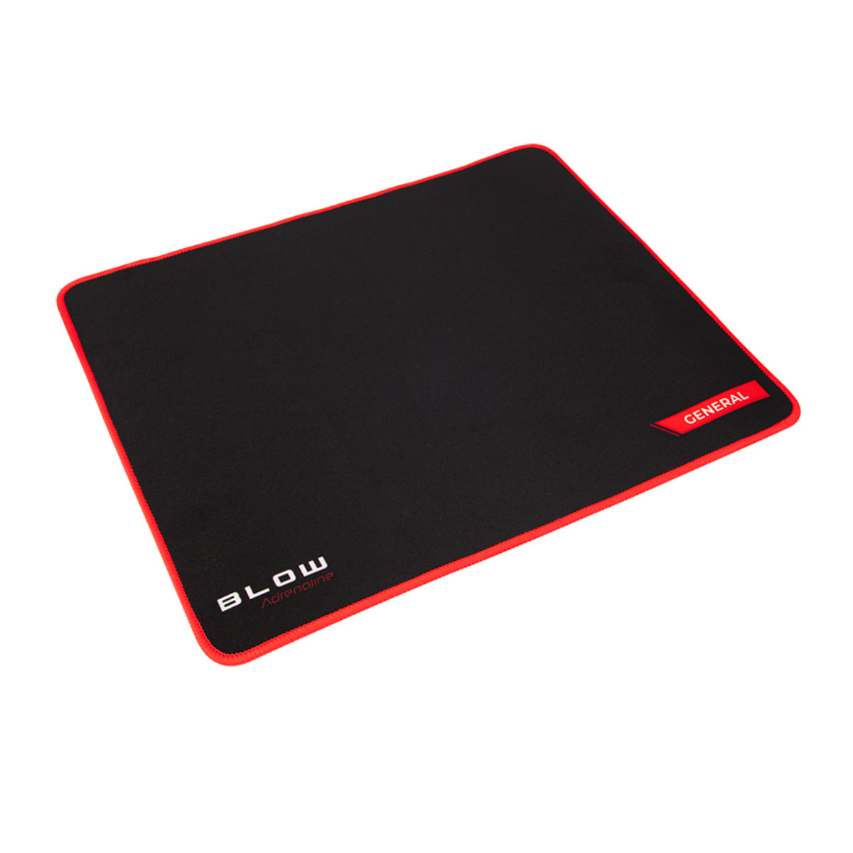 Mouse pad Blow XL 11865, 350x440x3mm, negru cu rosu [1]