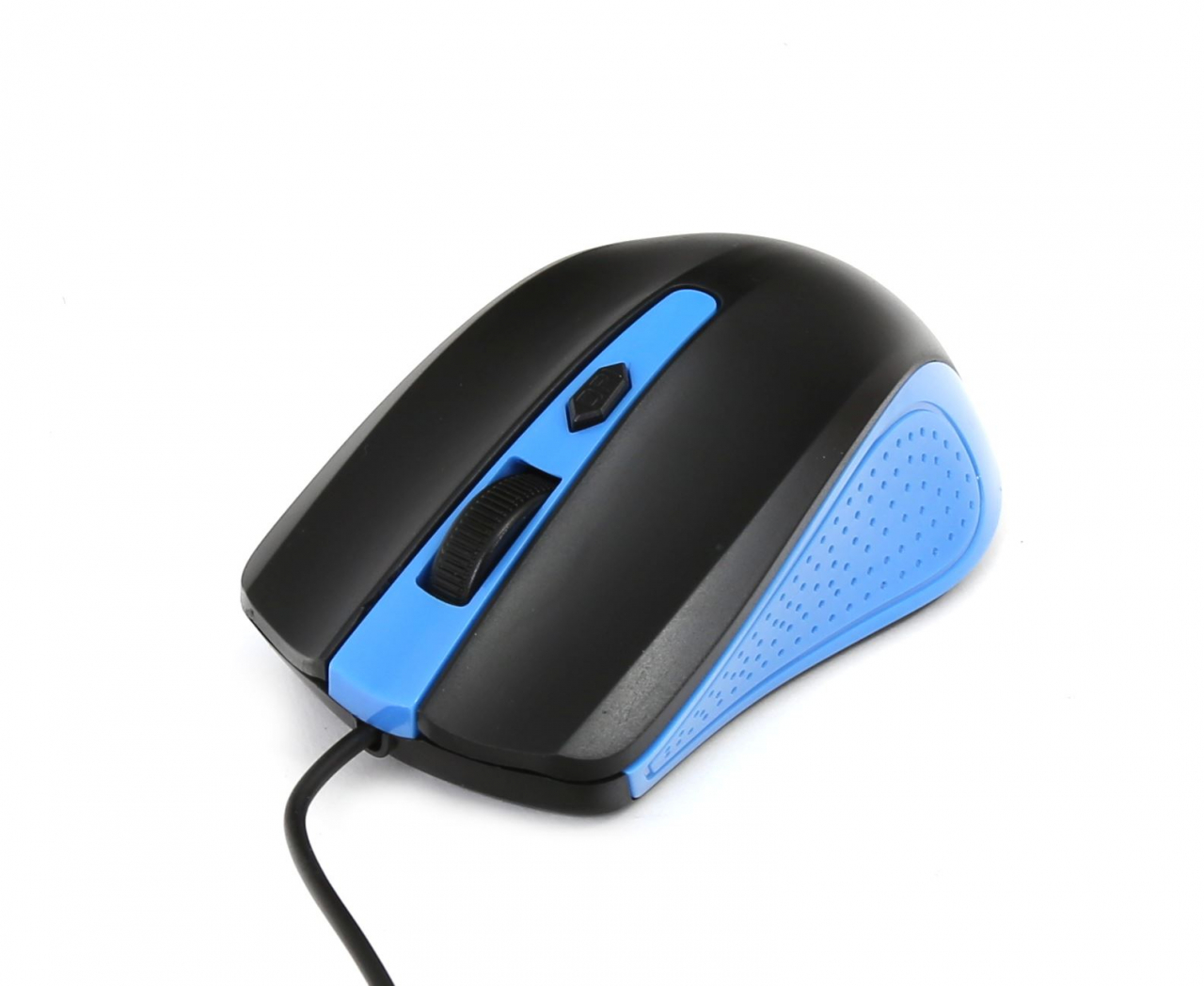 Mouse USB, Omega 41787 OM-05 3D, 800 - 1600 dpi, 105x67x38mm, cablu 110 cm, negru cu albastru [6]