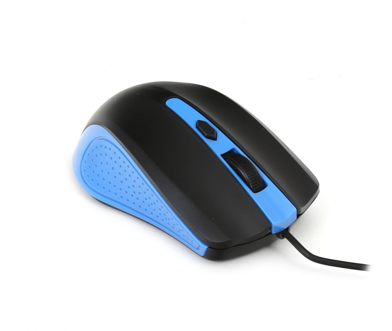 Mouse USB, Omega 41787 OM-05 3D, 800 - 1600 dpi, 105x67x38mm, cablu 110 cm, negru cu albastru [9]