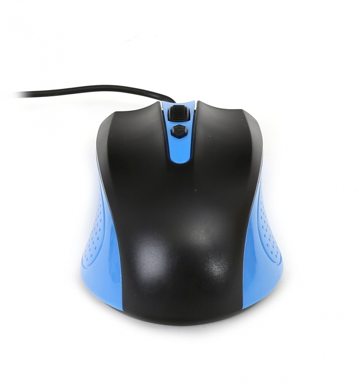 Mouse USB, Omega 41787 OM-05 3D, 800 - 1600 dpi, 105x67x38mm, cablu 110 cm, negru cu albastru [10]