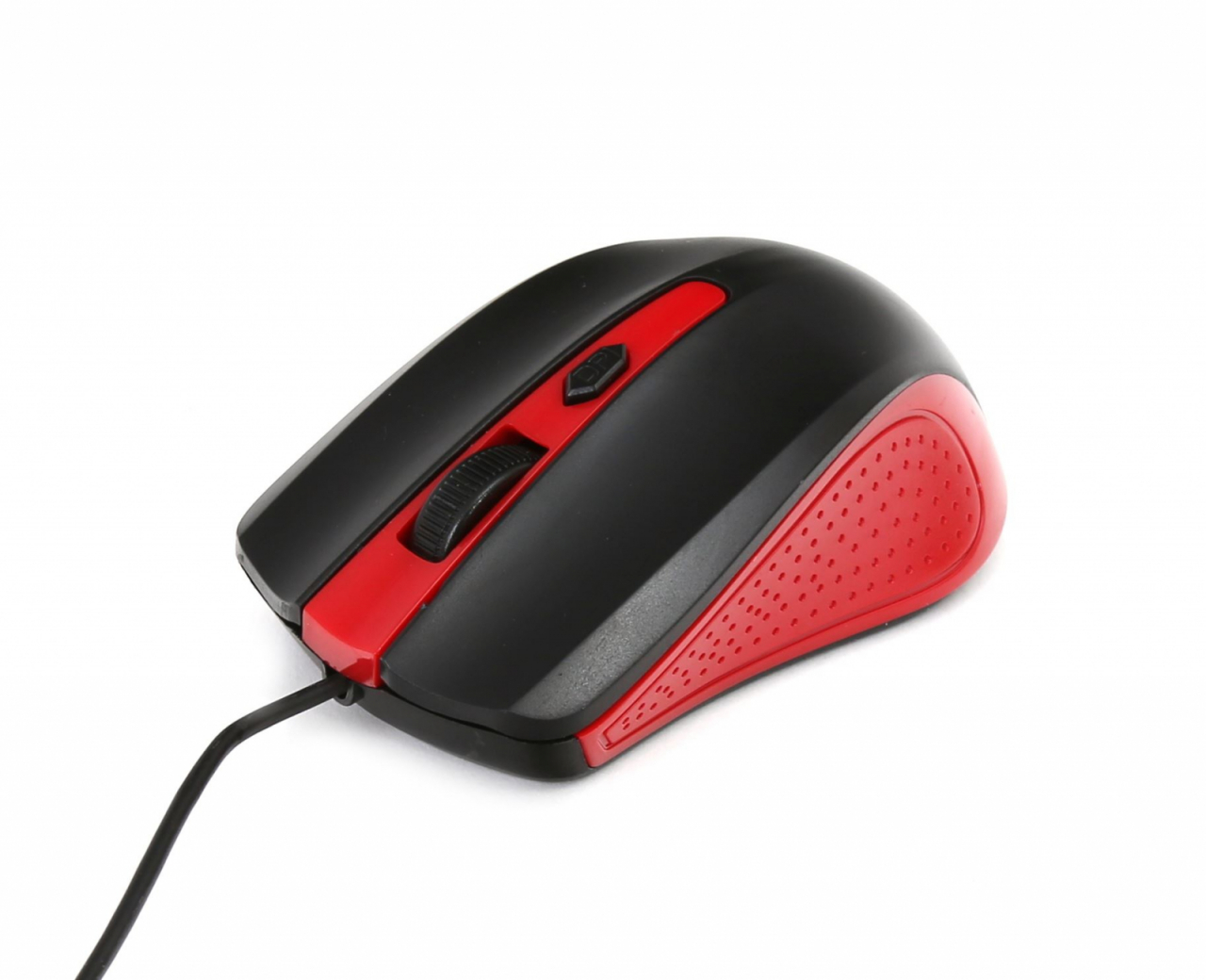 Mouse USB, Omega 41790 OM-05 3D, 800 - 1600 dpi, 105x67x38mm, cablu 110 cm, negru cu rosu [6]