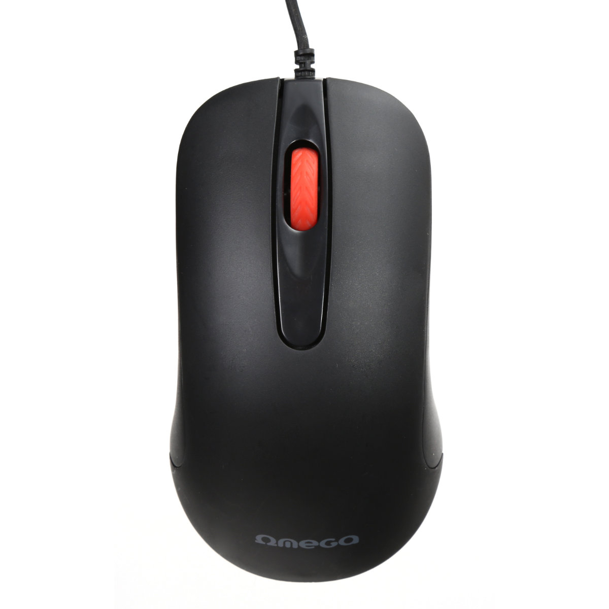 Mouse USB, Omega 45266 OM-520, cu cablu 1.2 m, 3 butoane, 1000 dpi, negru [4]