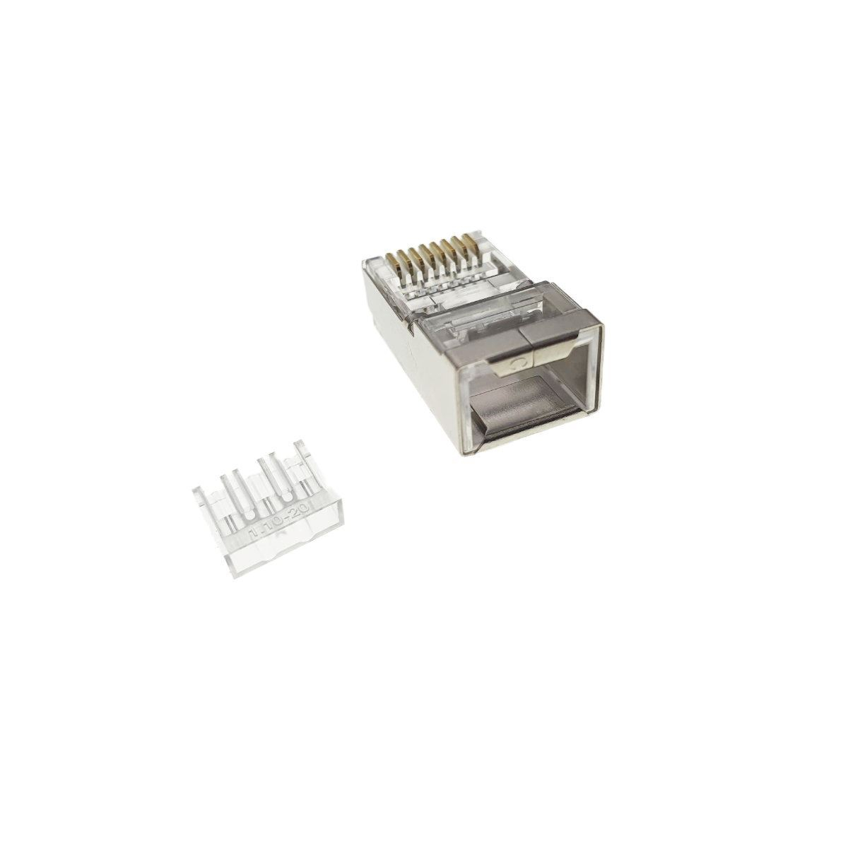 Mufa ecranata FTP RJ45 8p8c cat6 cu ghidaj pozitionare [6]