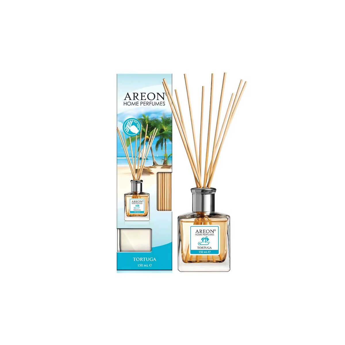 Odorizant de camera Areon Tortuga cu betisoare din ratan, 150 ml, parfum fresh lemnos si condimentat cu accente citrice, intensitate reglabila [4]