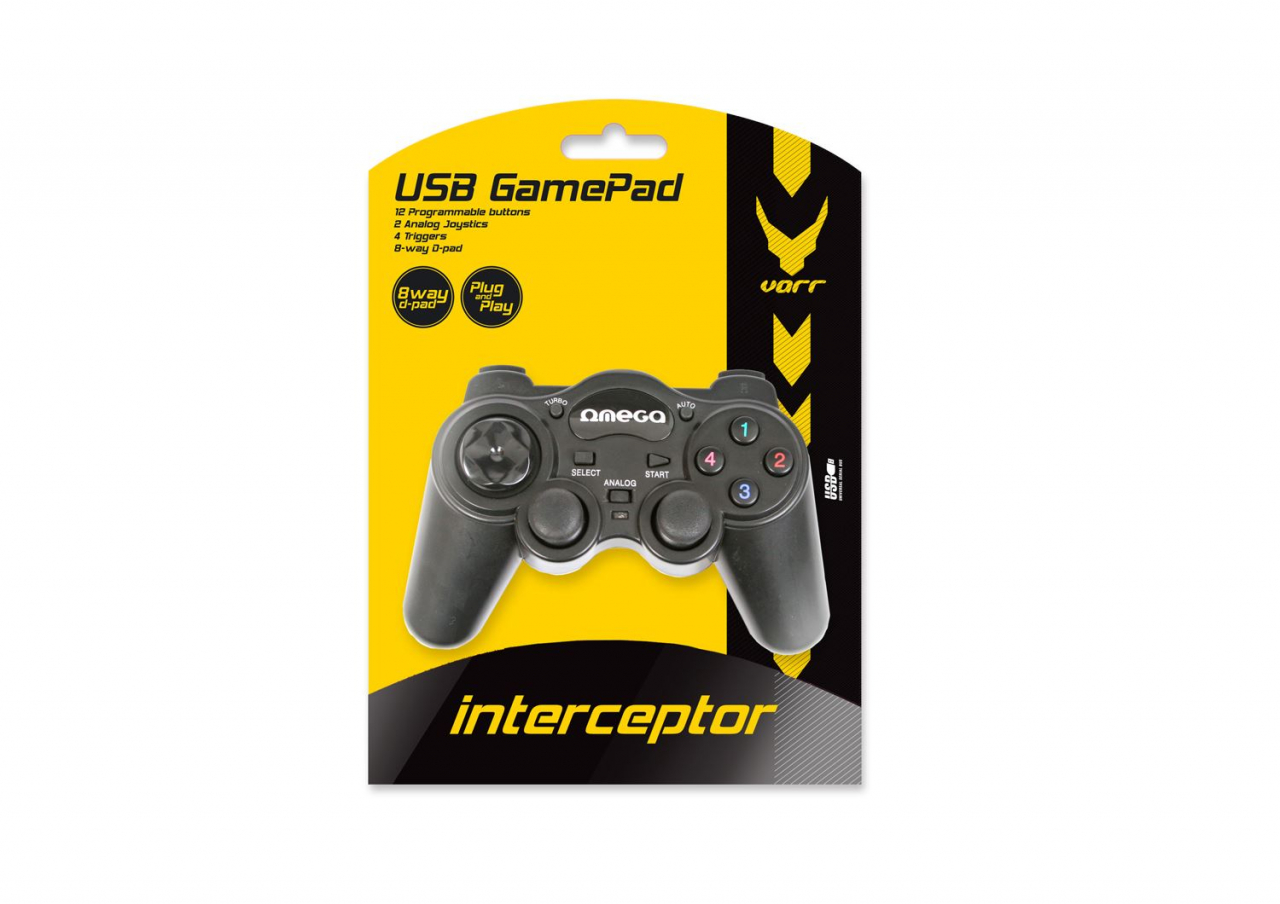 OMEGA GAME PAD INTERCEPTOR PC USB 41089 [6]