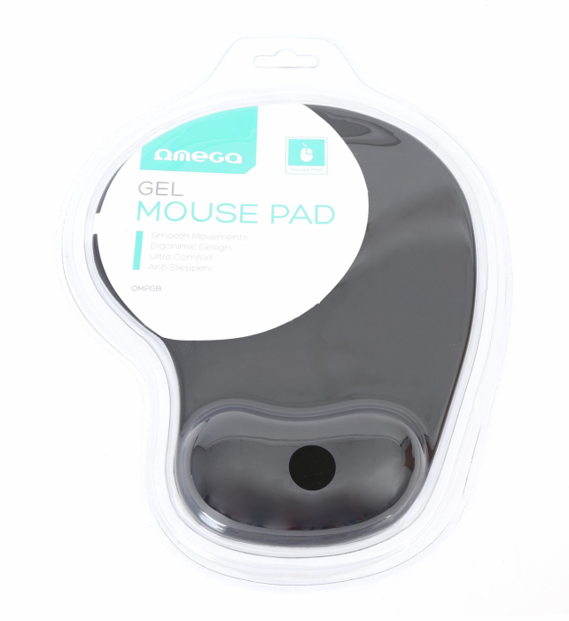 OMEGA GEL MOUSE PAD BLACK [42125] [2]