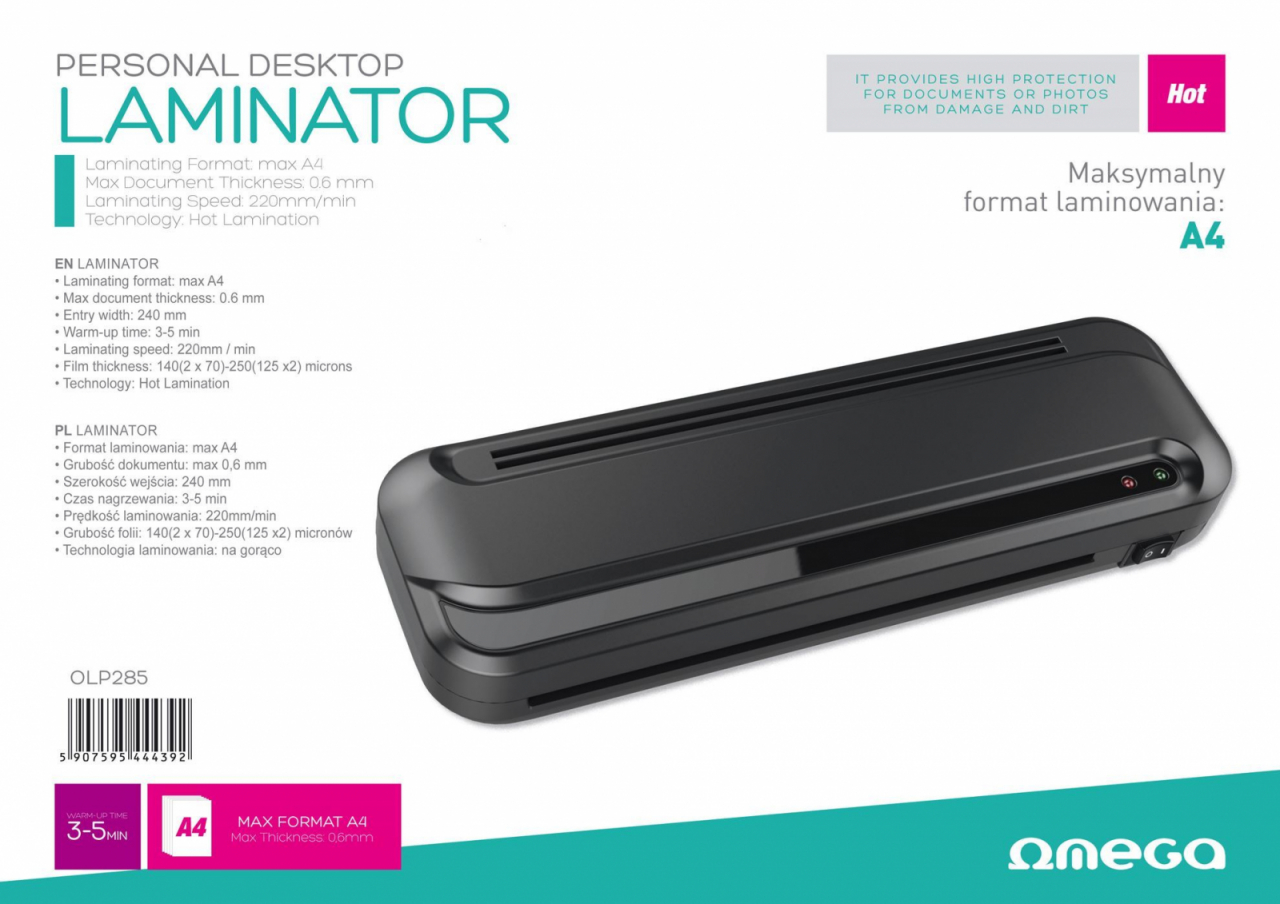 Omega Laminator A4 [8]