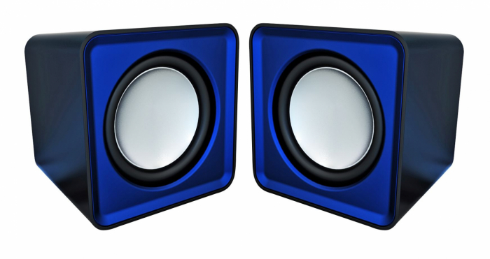 OMEGA SPEAKERS 2.0 OG-01 SURVEYOR 6W BLUE USB [41584] [2]