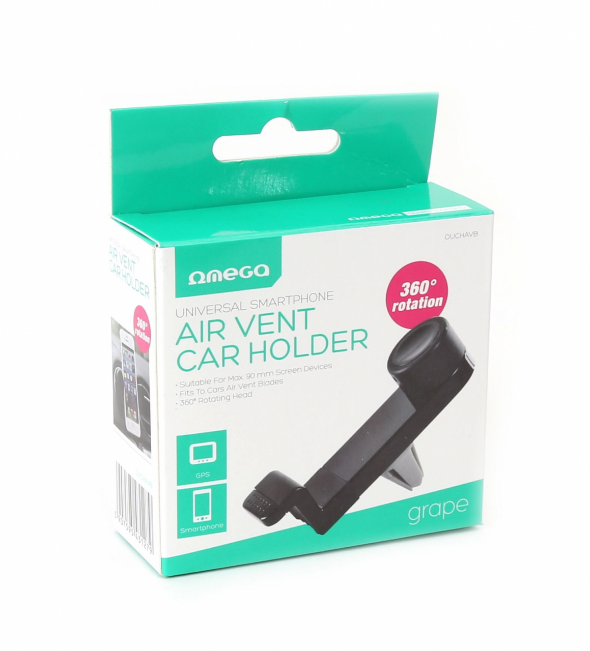 OMEGA UNIVERSAL CAR AIR VENT HOLDER BLACKBERY [9]