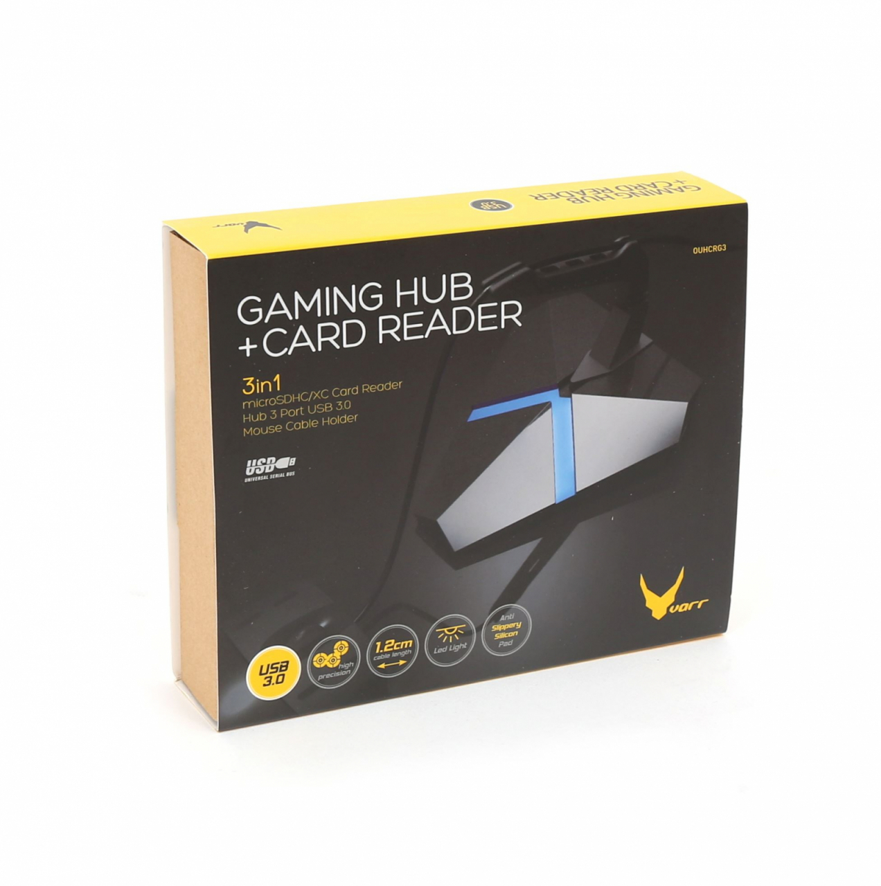 OMEGA USB 3.0 COMBO GAMING HUB 3 PORT +MICROSD CARD READER [43522] [7]