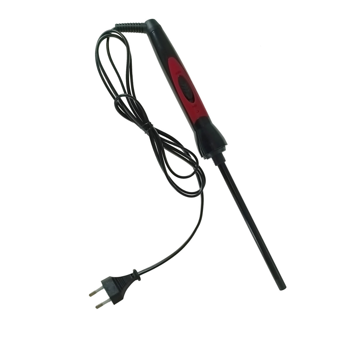 Ondulator de par 10mm, Esperanza Laura 94957, 25W, 230V, cablu de 180cm, negru cu rosu [1]