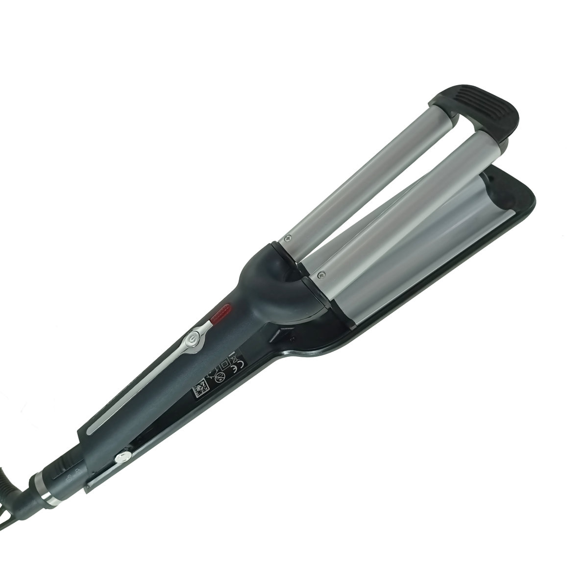 Ondulator de par waver triplu, Esperanza Isabella 94955, 55W, 230V, cablu de 180cm, negru cu gri [1]
