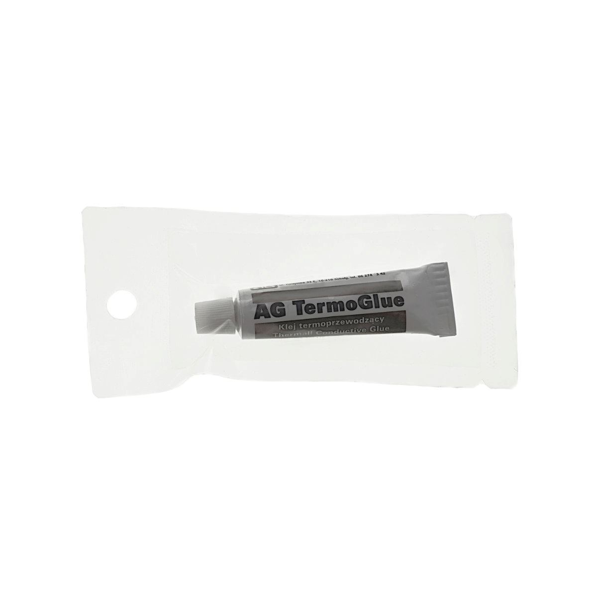 Pasta termoconductoare, AG TermoGlue, adeziv termo-conductiv, tub 10g, alb [6]