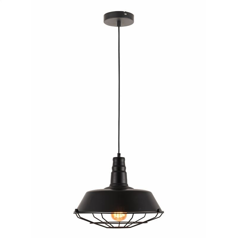 Pendul PLATINET - KRONOS ,E27 , 36x28cm ,Metal ,Negru [44026] [4]