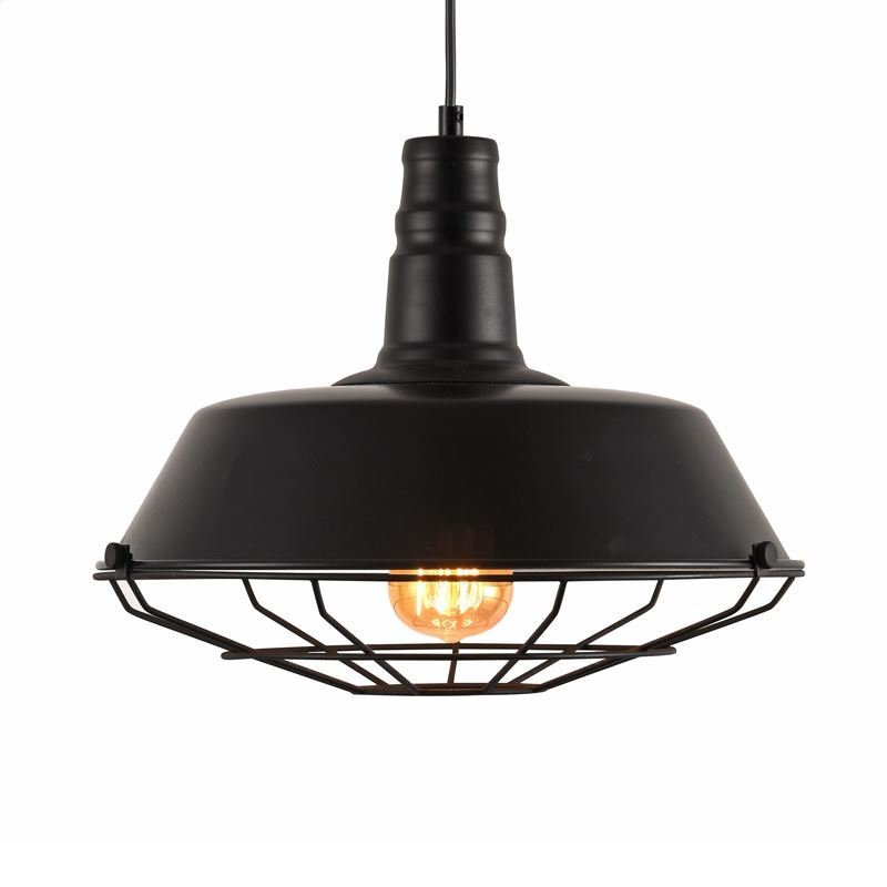 Pendul PLATINET - KRONOS ,E27 , 36x28cm ,Metal ,Negru [44026] [3]