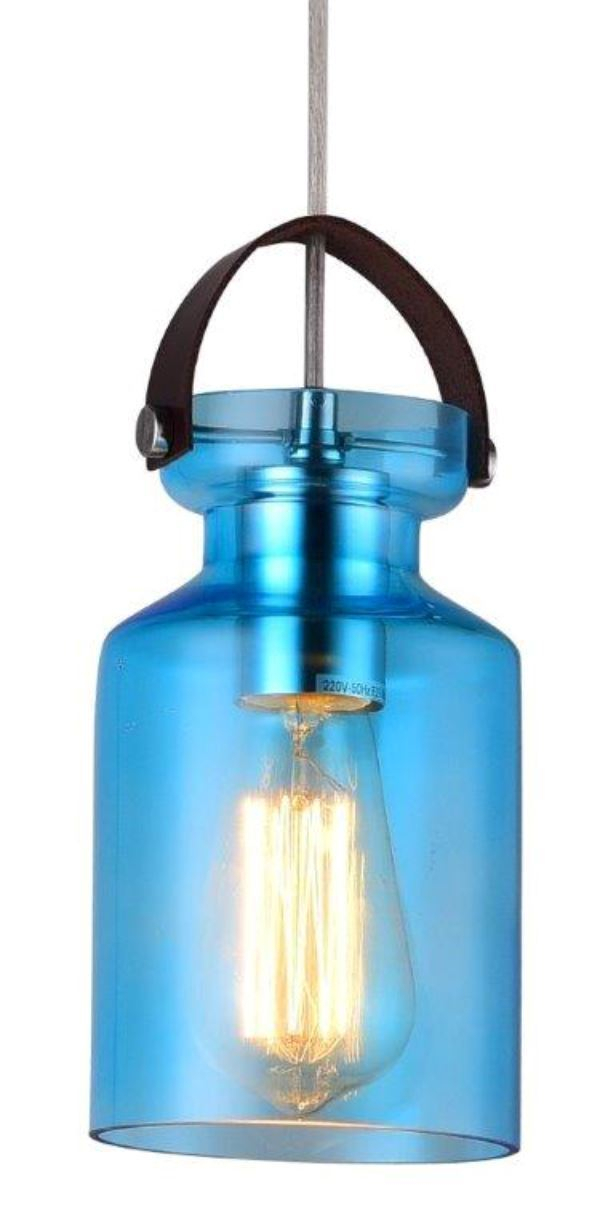 Pendul PLATINET ZEFIR P1161051 E27 GLASS BLUE 12X20[44018] [6]
