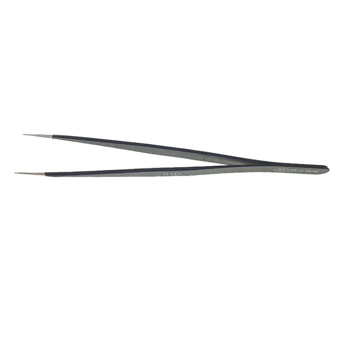 Penseta non-magnetica cu varf drept 15mm, JLY 01D, 131x8mm, anti-statica, din otel inoxidabil [5]