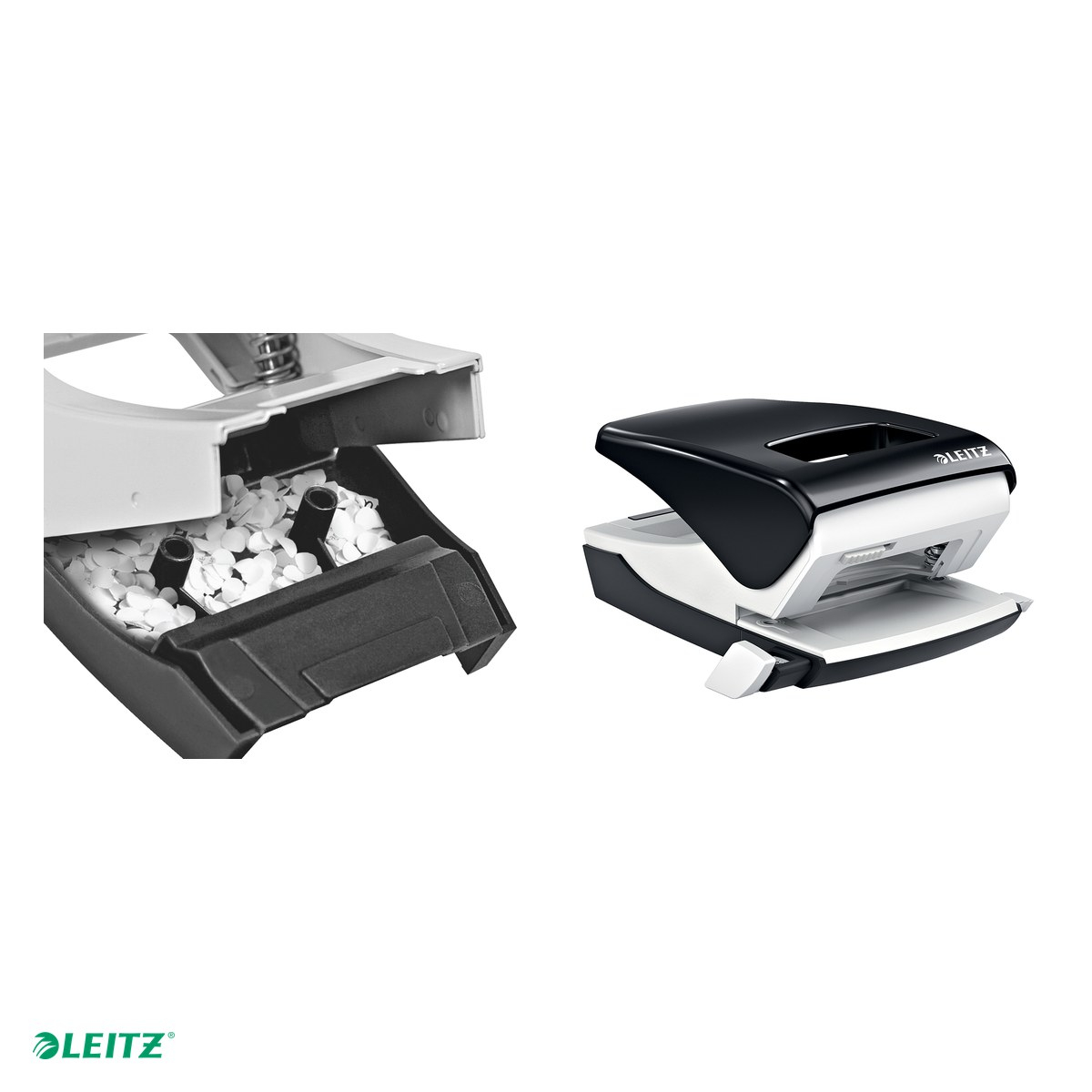 Perforator metalic Leitz 5138 NeXXt Series, perforare 40 coli, pentru documente perforate, rosu [5]