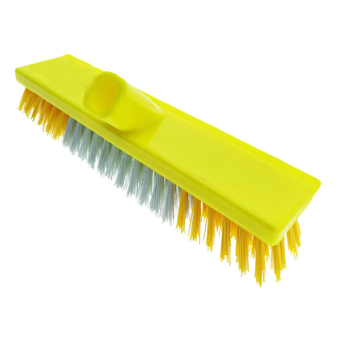Perie covoare, cu filet 20mm, galben cu alb [7]