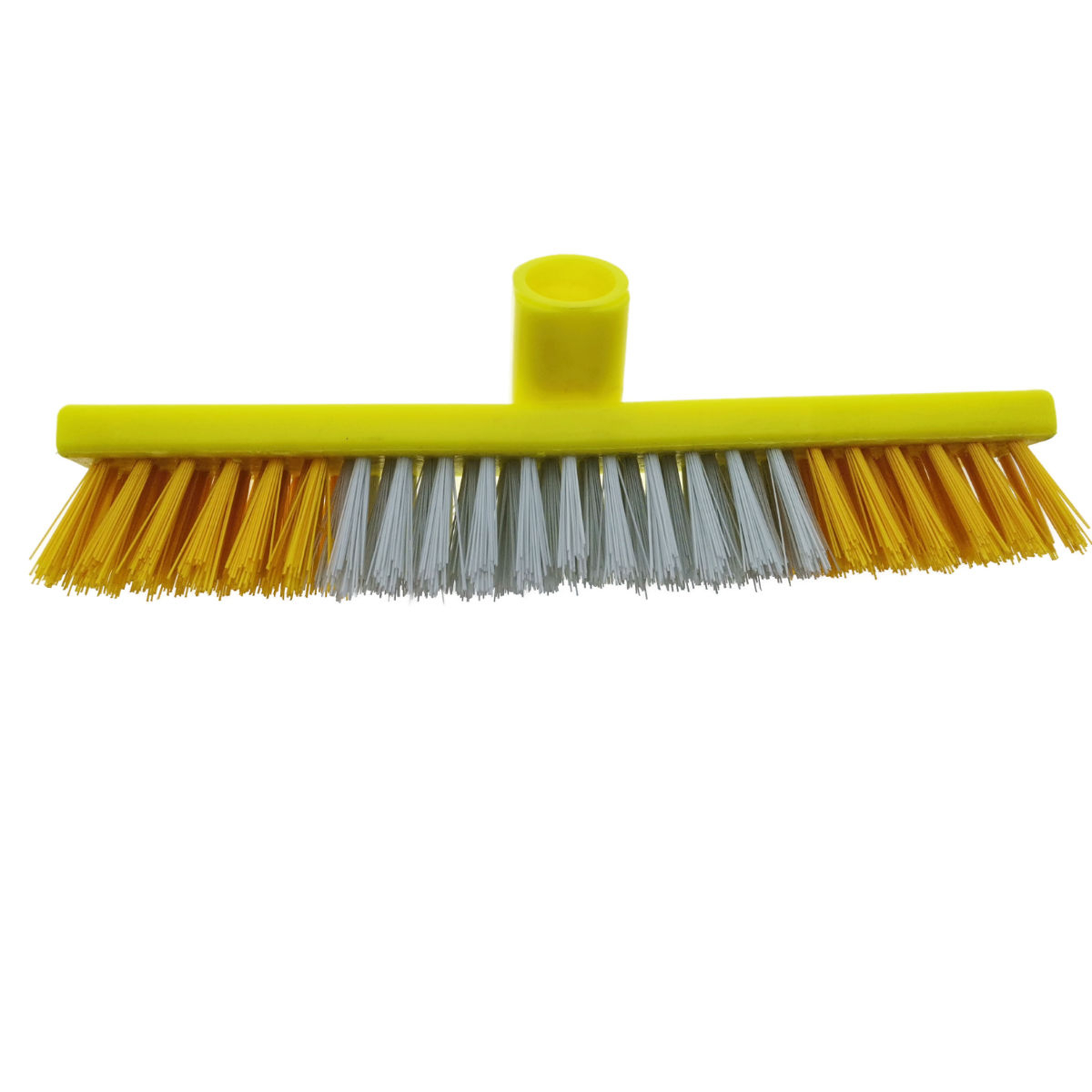 Perie covoare, cu filet 20mm, galben cu alb [2]
