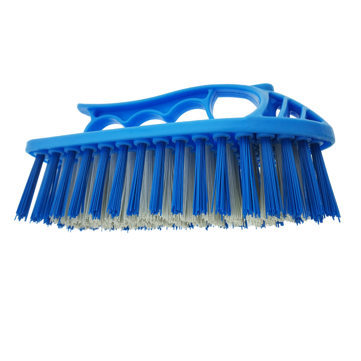 Perie cu maner, pentru curatenie, lungime 135 mm, din plastic, albastra [1]