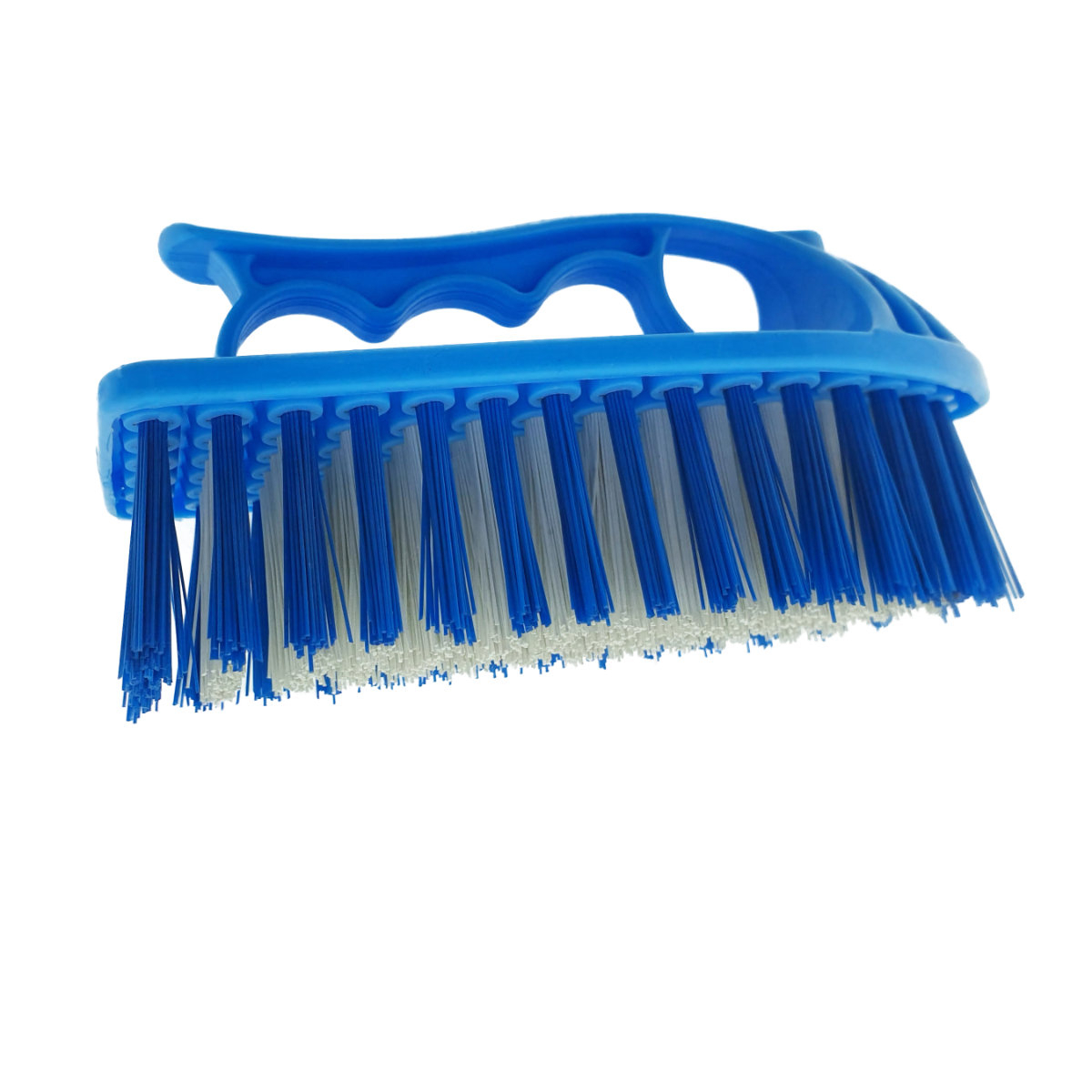 Perie cu maner, pentru curatenie, lungime 135 mm, din plastic, albastra [5]