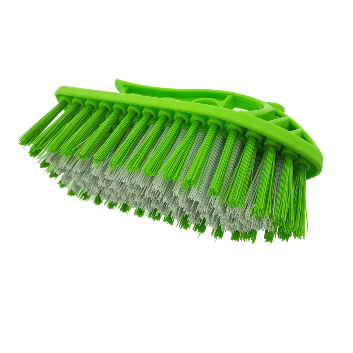 Perie cu maner, pentru curatenie, lungime 135 mm, din plastic, verde [1]