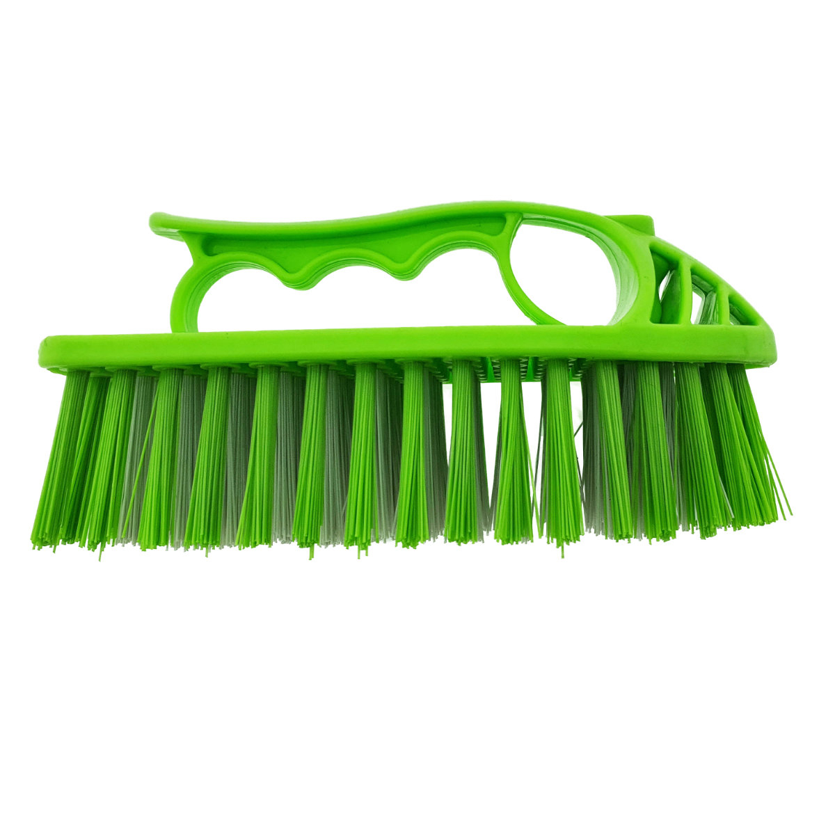Perie cu maner, pentru curatenie, lungime 135 mm, din plastic, verde [5]