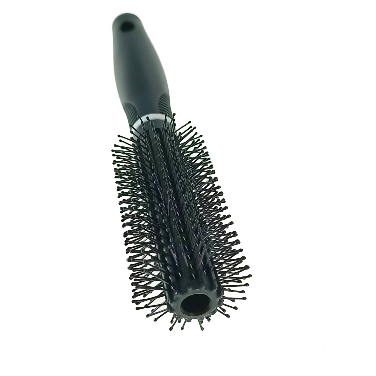 Perie de par rotunda V1, cu perii tip ac gamalie, lungime 225 mm, diametru 45 mm, neagra [2]