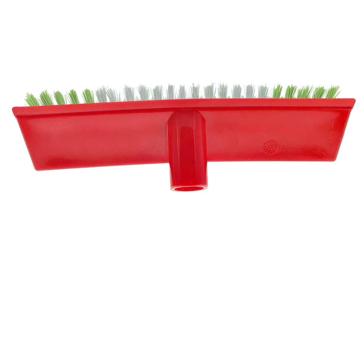 Perie pentru covoare cu filet pentru coada, lungime 260mm, verde cu alb [8]