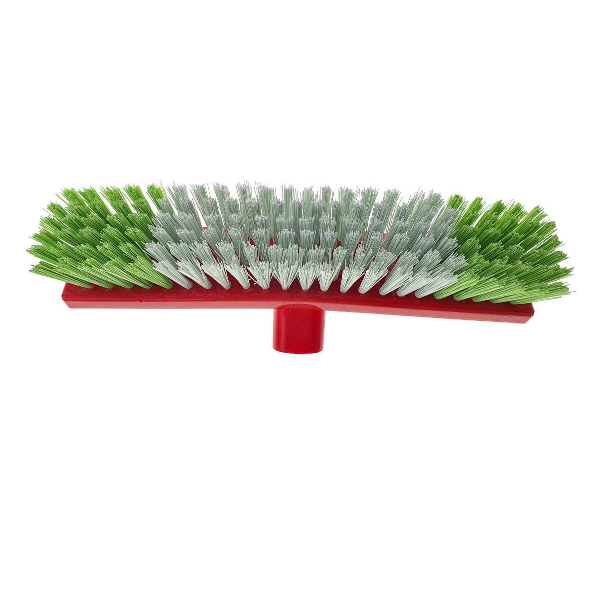 Perie pentru covoare cu filet pentru coada, lungime 260mm, verde cu alb [1]