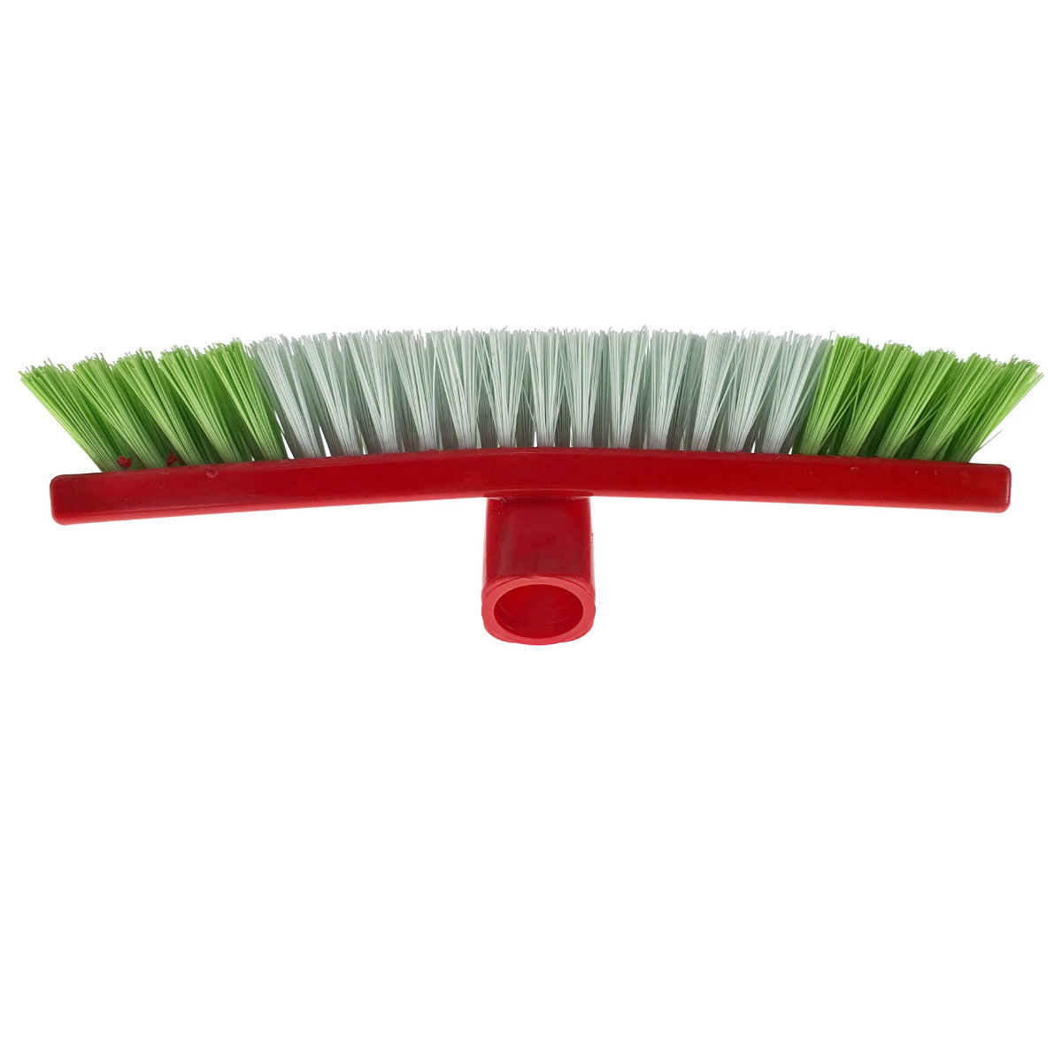 Perie pentru covoare cu filet pentru coada, lungime 260mm, verde cu alb [3]