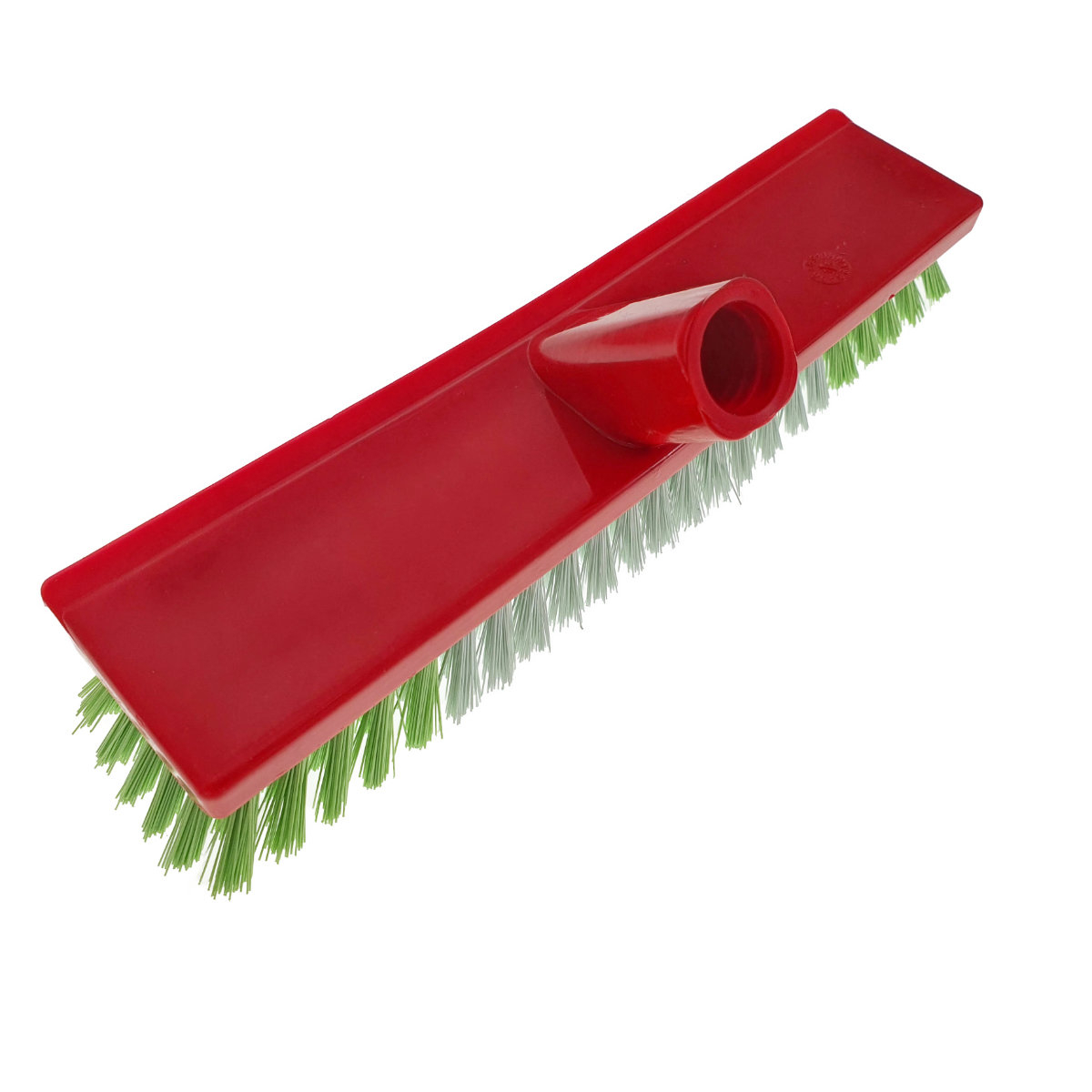 Perie pentru covoare cu filet pentru coada, lungime 260mm, verde cu alb [2]