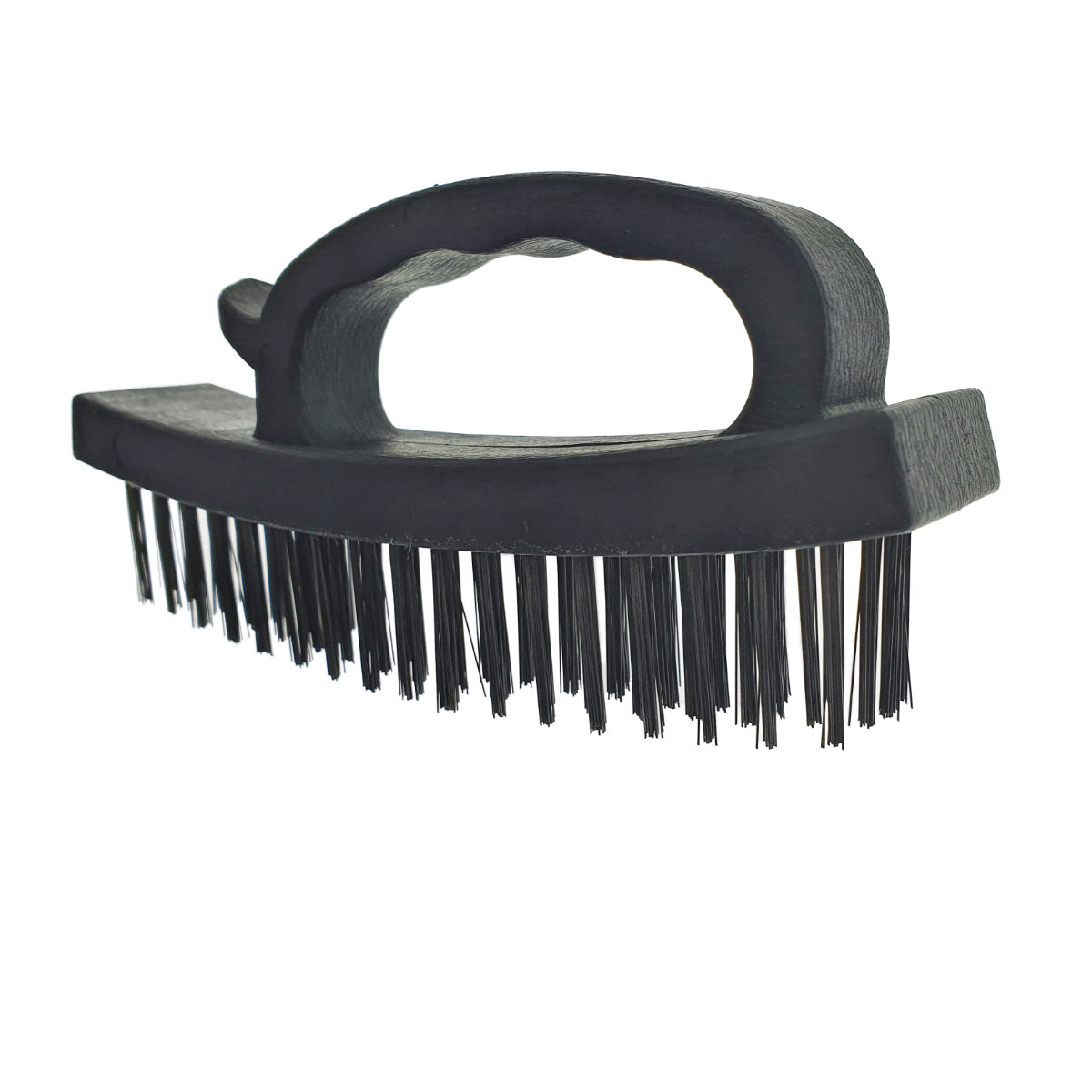 Perie sarma, lungime 170mm, cu 4 randuri si maner de prindere, din plastic, neagra [5]
