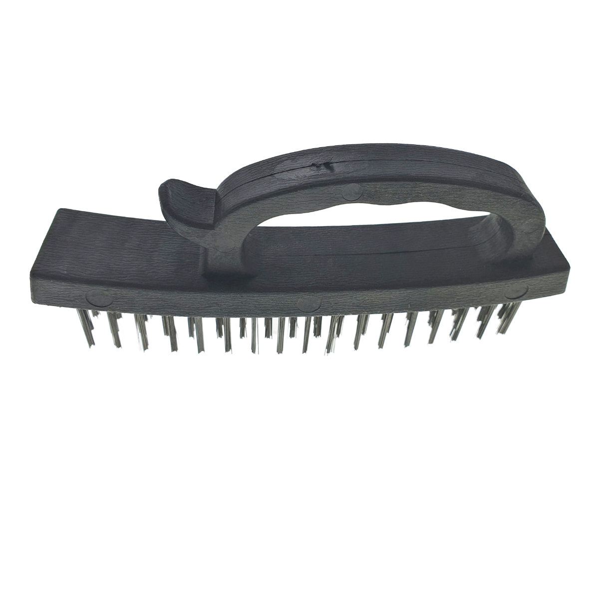 Perie sarma, lungime 170mm, cu 4 randuri si maner de prindere, din plastic, neagra [12]