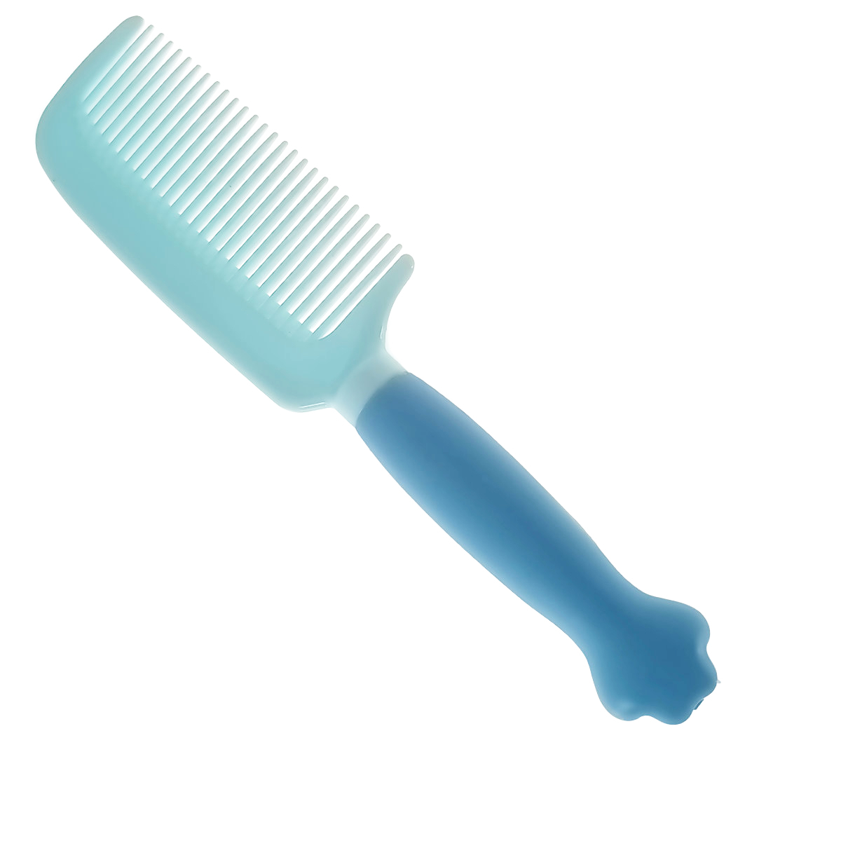 Pieptan cu maner figurina, din plastic moale, pentru copii, G39-V21 60247, albastru [2]