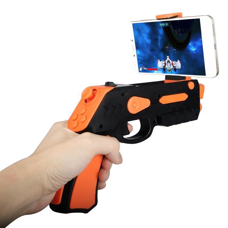 Pistol Omega, AR Shooting Gun ,Realitate Augumentata, ARBLASTER [44351], Negru cu portocaliu [5]