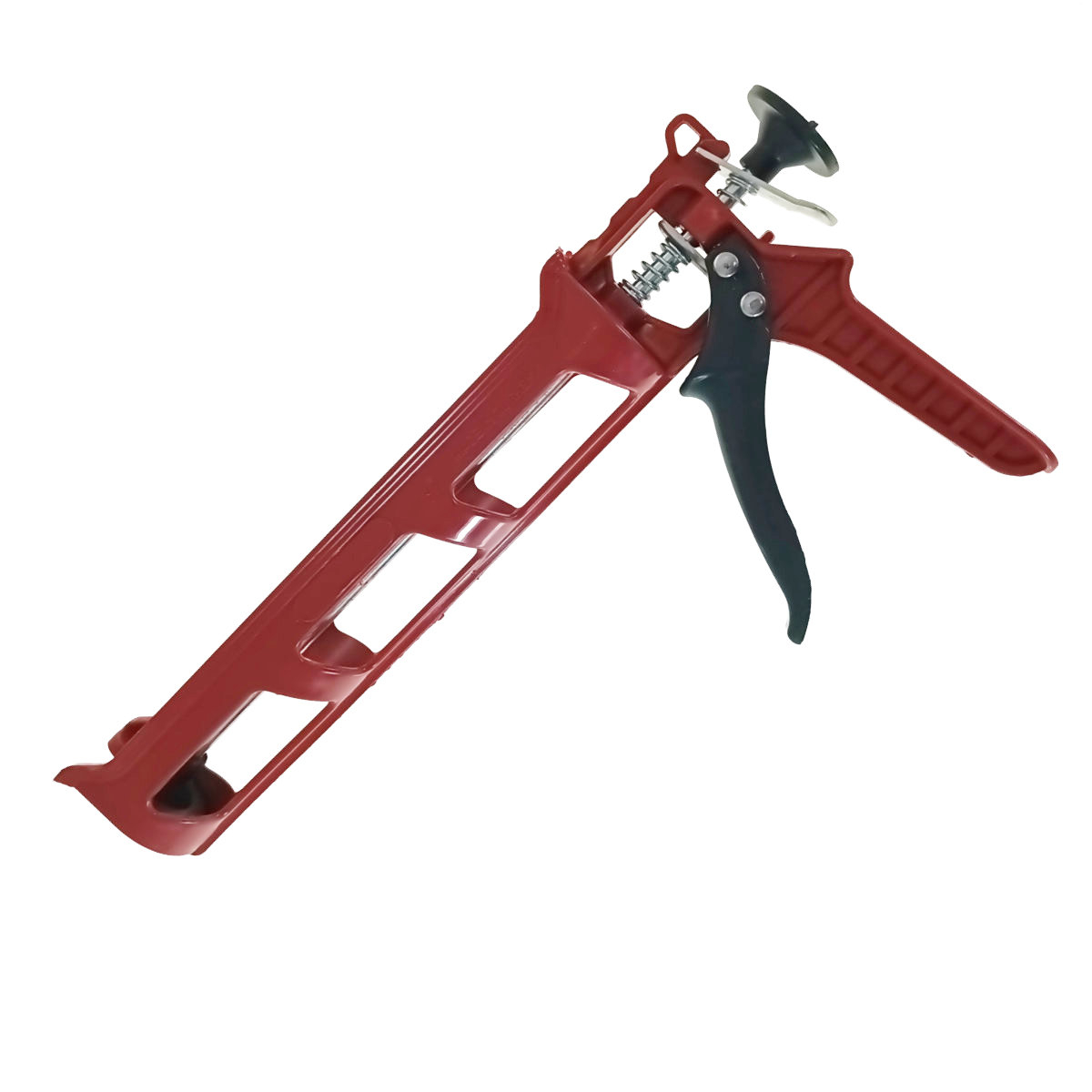Pistol pentru tuburi de silicon, FS-12027-R, din plastic, rosu [1]