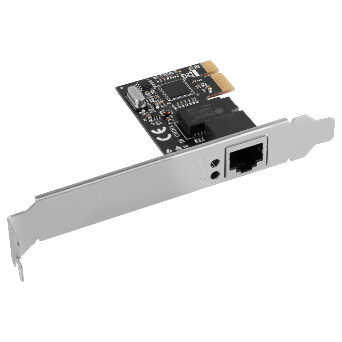 Placa de retea Gigabit, Lanberg 43392, low profile, PCI-Express-RJ45, PCI-E X1 1X RJ45 1GB RTL8111C [4]