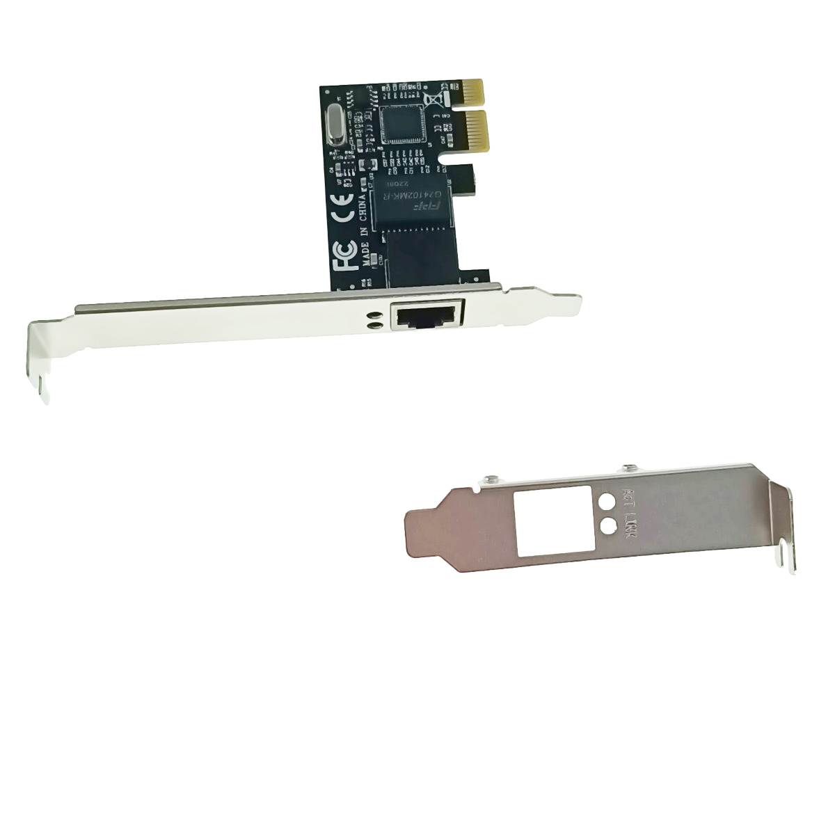 Placa de retea Gigabit, Lanberg 43392, low profile, PCI-Express-RJ45, PCI-E X1 1X RJ45 1GB RTL8111C [3]