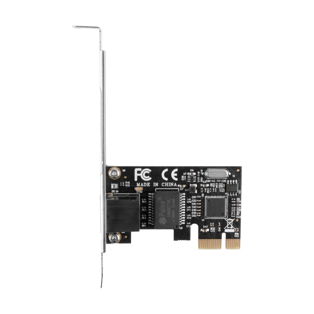Placa de retea Gigabit, Lanberg 43392, low profile, PCI-Express-RJ45, PCI-E X1 1X RJ45 1GB RTL8111C [2]