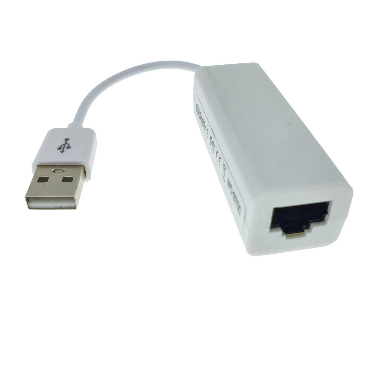 Placa de retea, USB 2.0 tata la RJ-45 mama, adaptor LAN Ethernet, internet 10/100 Mbps, alb [5]