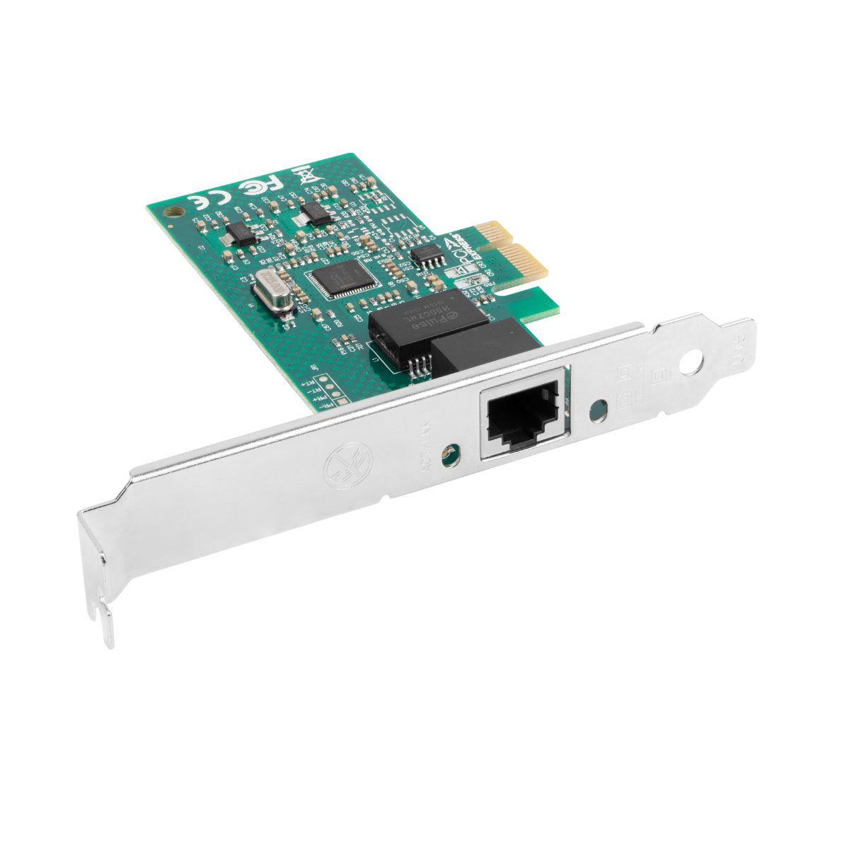 Placa retea PCI Express, Gigabit, Lanberg 42827, Ethernet , Chipset Intel [1]