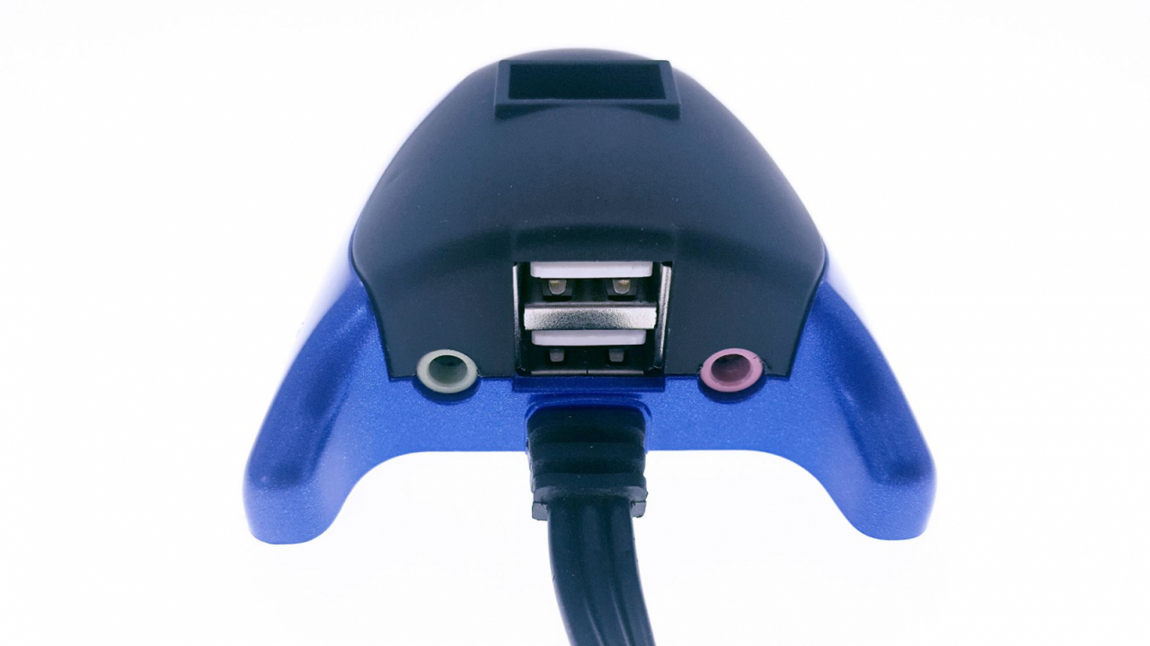 Placa sunet + Hub USB 2.0 4 porturi usb [1]